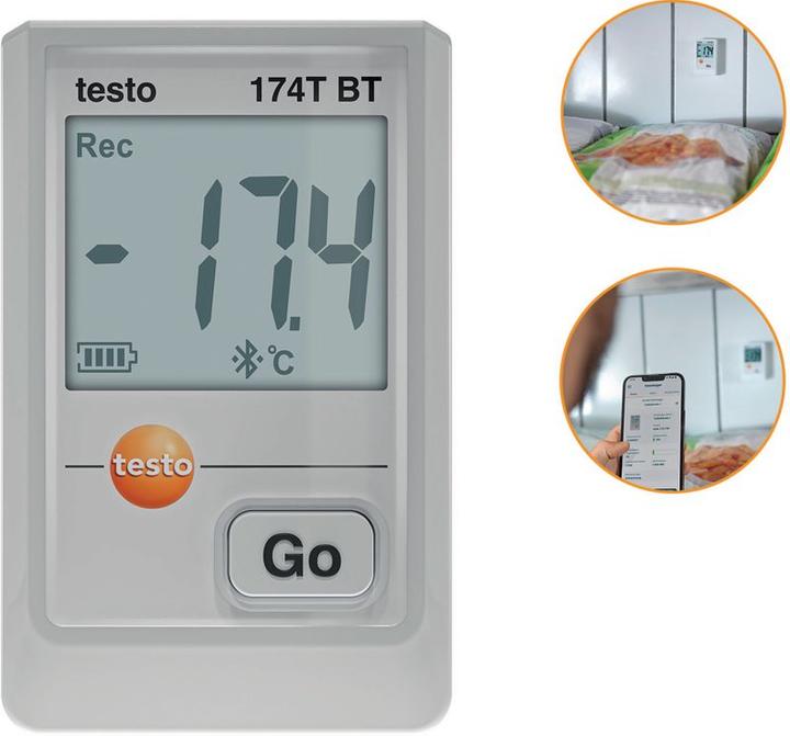 Immagine prodotto Testo Mini-Datenlogger 174 T / Bluetooth®