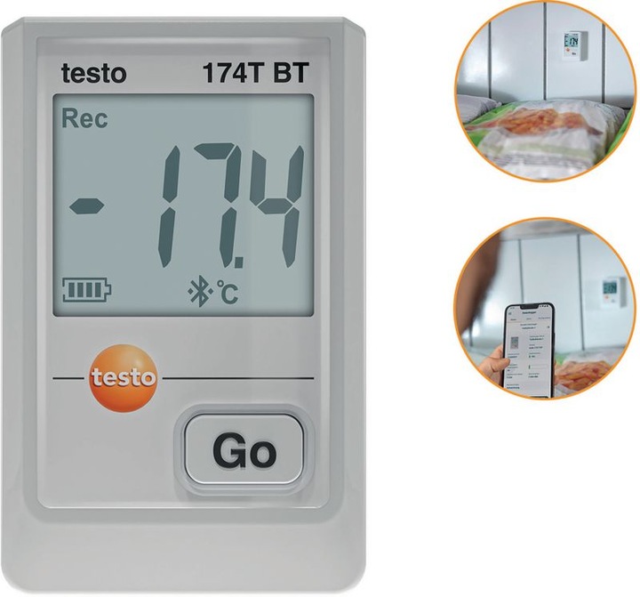 Actual product image Testo Mini data logger 174 T / Bluetooth®