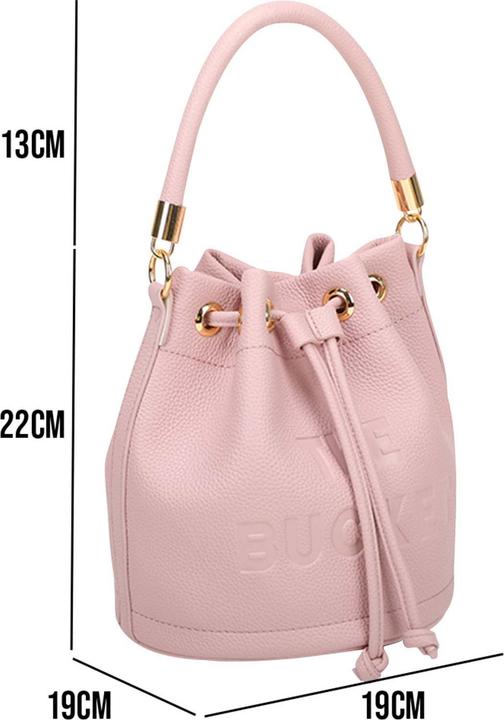 Actual product image Gallantry THE BUCKET Tasche genarbt Damen