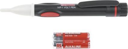 Produktbild RS PRO IVP-1, Berührungsloser Spannungsprüfer, 100V ac bis 1000V ac CAT IV (CAT IV 600V)
