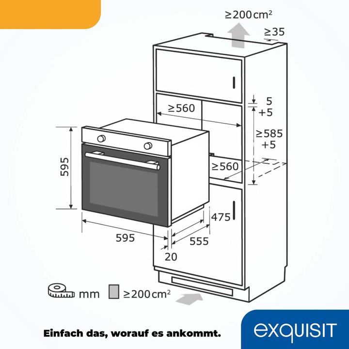 Actual product image Exquisit Exqu EBEP697-H-030 A bk