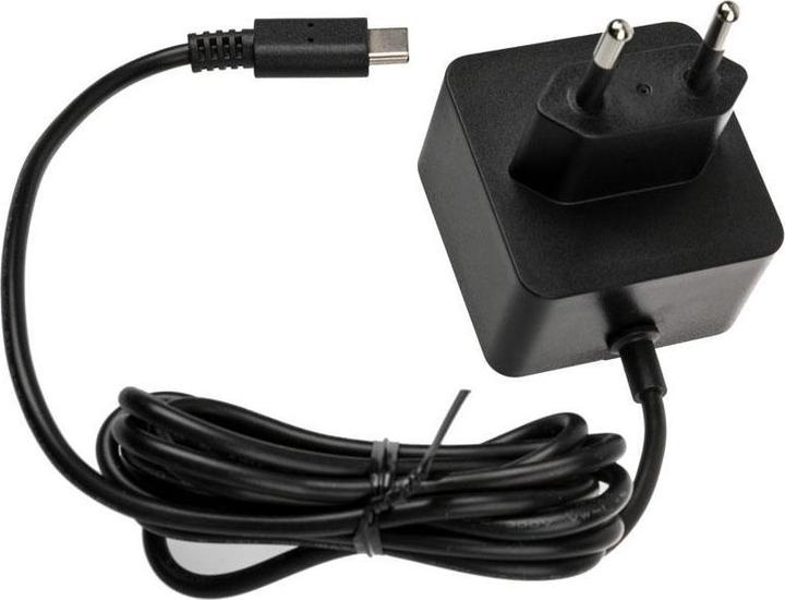 Actual product image Raspberry Pi Official 4 Power Adapter USB-C Black