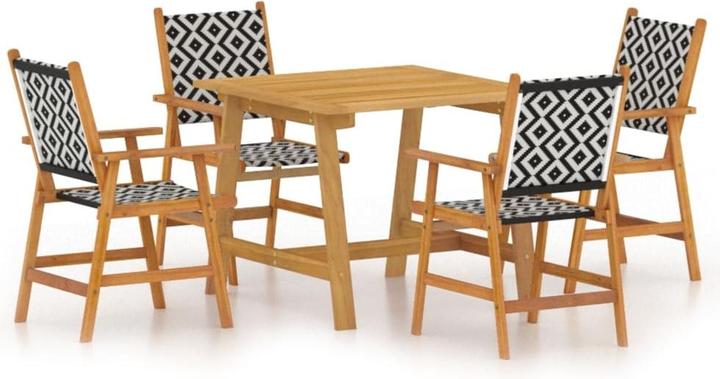 Produktbild vidaXL Garten Essgruppe (88 x 88 x 74 cm)