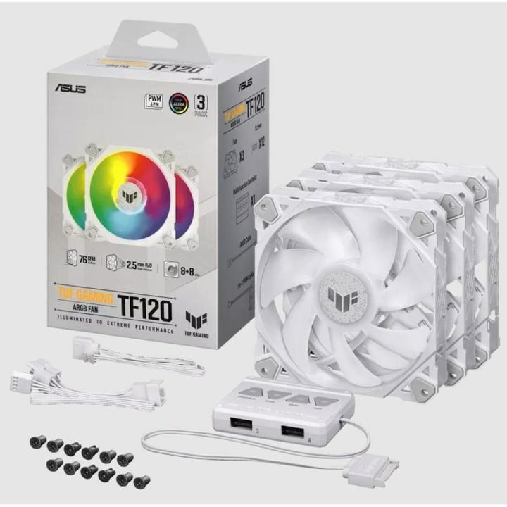 Image du produit ASUS TUF Gaming TF120 ARGB Pack de 3 pièces (120 mm, 3 x)