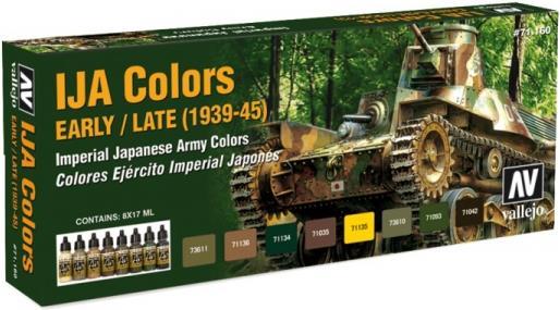 Actual product image Vallejo Model Air IJA Colors 1939-1945