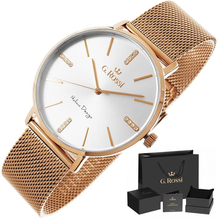 Actual product image Gino Rossi watch Women's watch RAMONA rose gold (39 mm)
