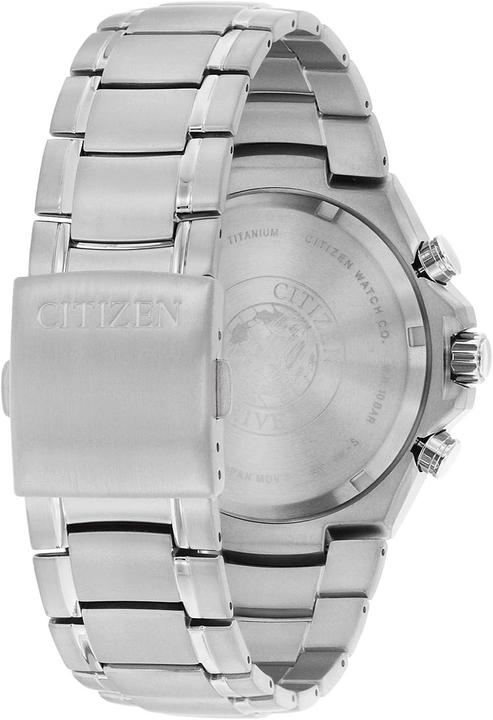 Actual product image Citizen CA0700-86L Eco-Drive Super Titanium Chrono 43mm 10ATM (Chronograph, 43 mm)