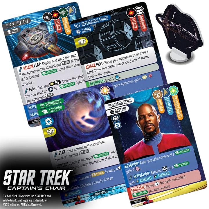 Immagine prodotto Wizkids Gioco di carte Star Trek: La Sedia del Capitano *versione inglese* (Inglese, 1 - 2 Giocatori)
