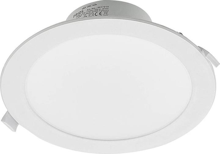 Produktbild Prios Rida LED-Einbaustrahler, CCT, 22,5 cm, 30 W (2900 lm)