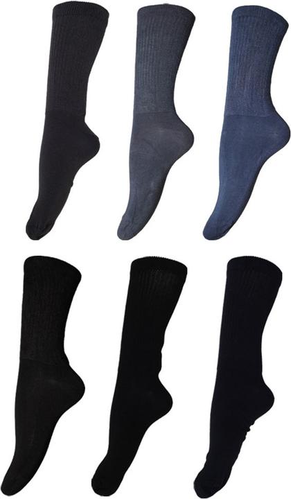 Actual product image Universal Textiles Socks Non-Binding (6Pack) (pack of 6, 39.5 - 45.5)