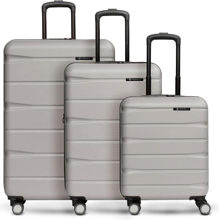 Produktbild Franky Munich 4.0 4 Rollen Kofferset 3-teilig mit Dehnfalte (199 l)