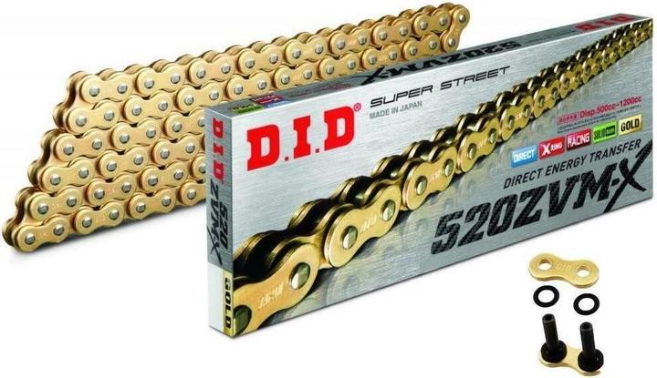 Produktbild D.I.D 520Zvm-X(G&G) X 110 Mail. Zj