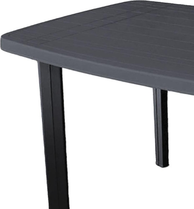Actual product image Mojawo Anthracite garden table 140x90x72cm (140 cm)