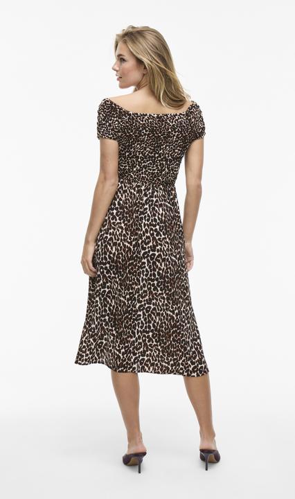 Produktbild Vila VIRITA Midi Gesmoktes Kleid (44)