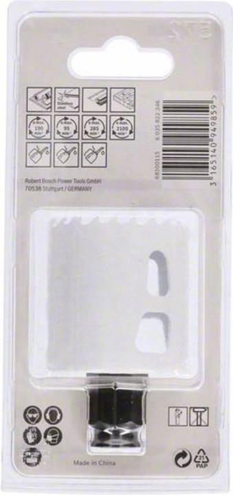 Image du produit Bosch Professional Zubehör Scie cloche Progressor for Wood and Metal, 43 mm (4 pouces, 1 3)