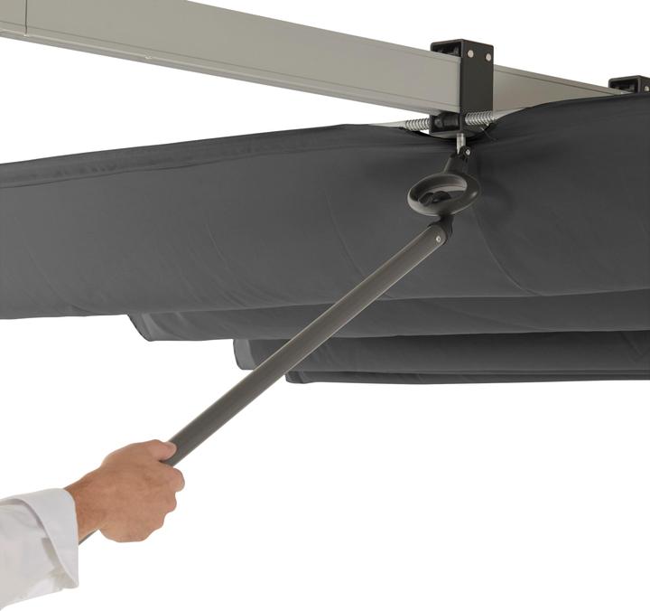 Produktbild Leco Sonnendach Waved anthrazit (2.50 m)