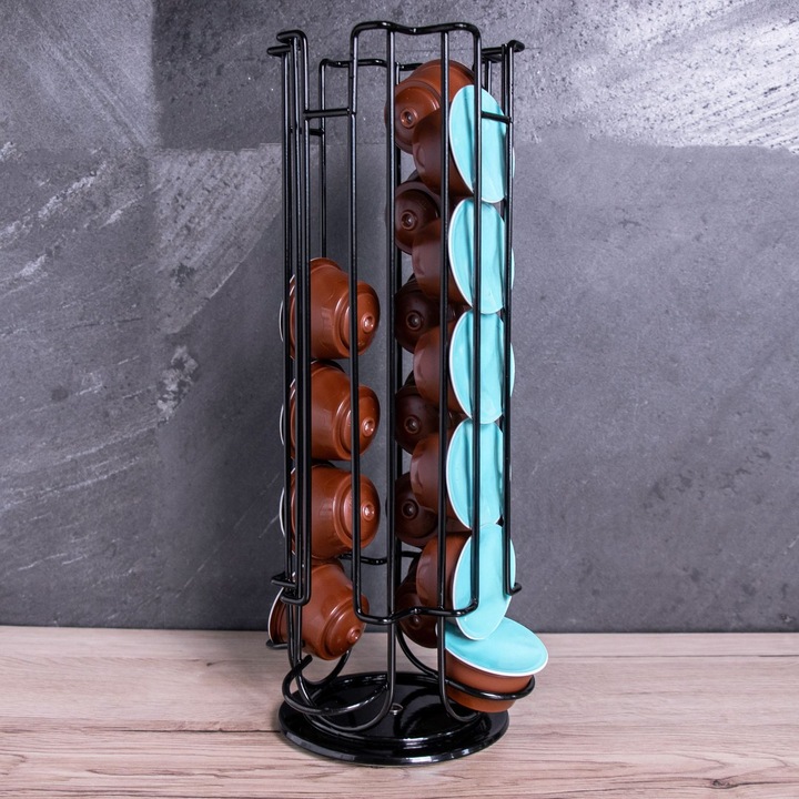 Produktbild Intirilife Kaffee Kapselhalter kompatibel mit Dolce Gusto Kapseln (24 Stück)