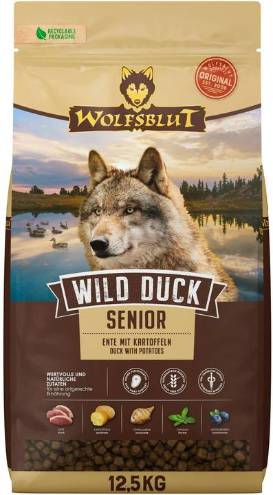 Produktbild Wolfsblut Wild Duck (Senior, 1 Stk., 12500 g)
