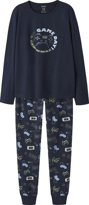Pigiama Manica Lunga NAME IT Nkmnightset Titan Skater Noos – Autunno, Per Bambini E Ragazzi, Morbido E Traspirante