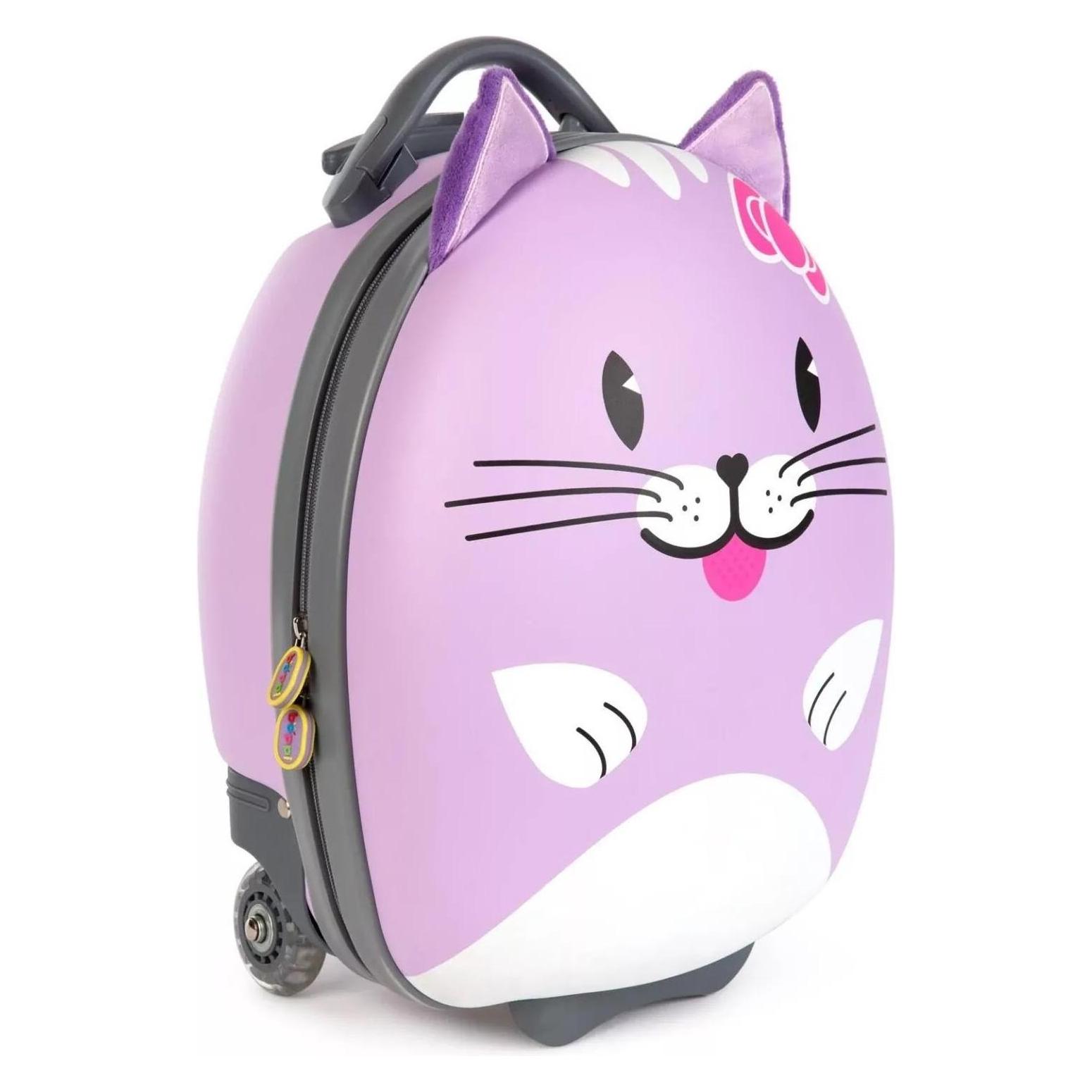 Boppi, Koffer, Carrello Per Bambini Gatto, Veelkleurig, (17 l)