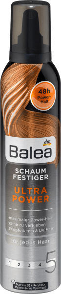 Actual product image dm Balea Ultra Power Mousse (250 ml, Foaming agent)