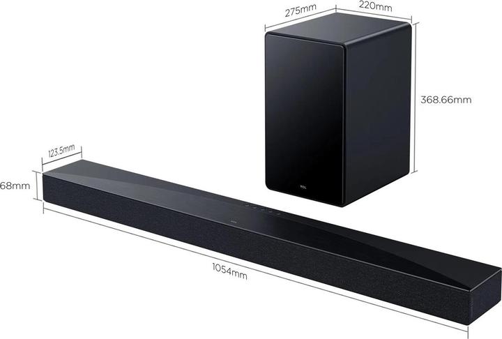 Actual product image TCL Q65H 5.1 Dolby Atmos Soundbar (580 W, 5.1 channels)