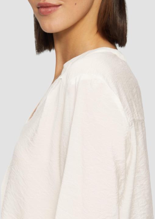 Produktbild s.Oliver Bluse Strukturierte Bluse mit V-Ausschnitt (38)