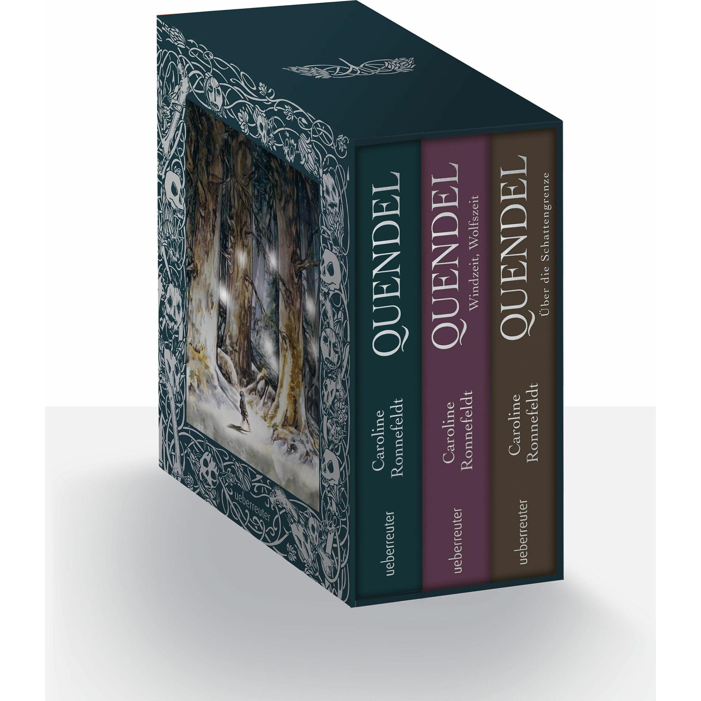 Quendel. Die Hügelland-Saga: Sprachgewaltige Fantasy im prachtvollen Schuber mit Silberfolienveredel, Belletristik von C...