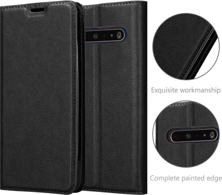 Actual product image Cadorabo Book Invisible Magnet Cover (LG V60 ThinQ 5G)