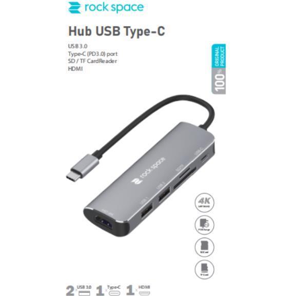 Neo Karma - OT 95116 - HUB Type C - 6 Funktionen, Dockingstation + USB Hub