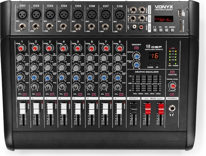 Image du produit Vonyx AM8A (Studio et mixeur live)