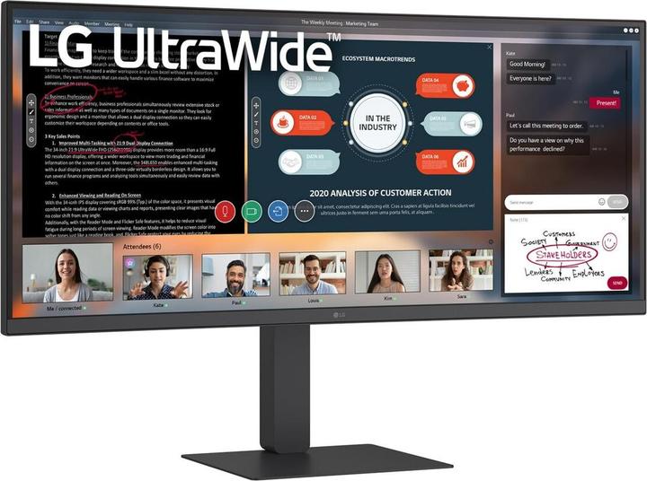 Image du produit LG 34U650A-B (3440 x 1440 pixels, 34")