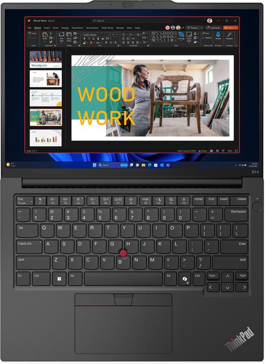 Actual product image Lenovo ThinkPad E14 Gen 6 (14", Intel Core Ultra 7 155H, 32 GB, 1000 GB, DE)