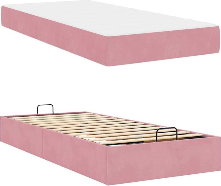 Actual product image VidaXL Storage bed (100 x 200 cm)