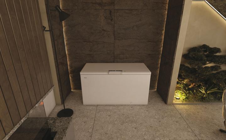 Produktbild Haier HCE520E Gefriertruhe Freie Aufstellung 508 L E Weiss (Freistehend, 508 l)