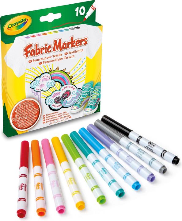 Actual product image Crayola Fabric marker (10x)