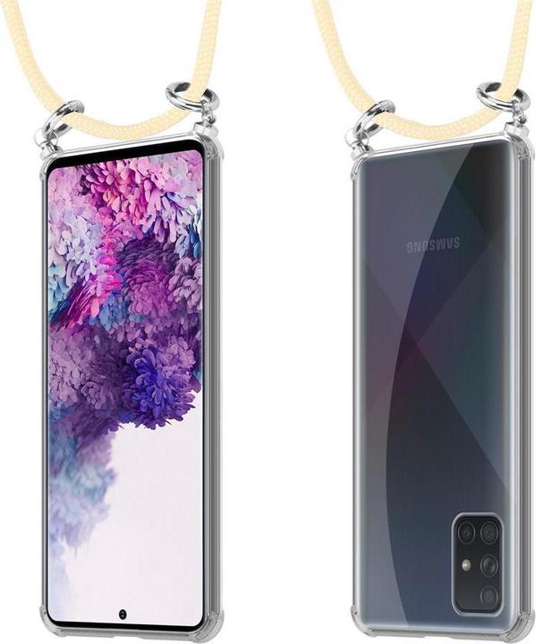 Produktbild Cadorabo TPU Handy Kette SILBER Cover