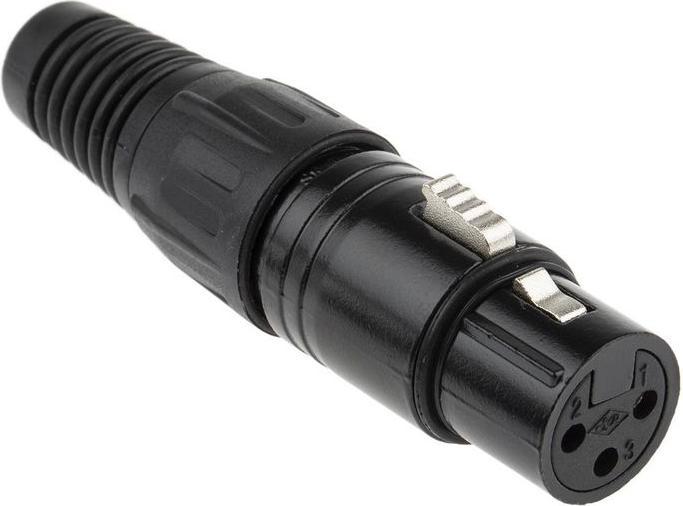 Produktbild RS PRO Kabelbuchse XLR schwarz 3-polig