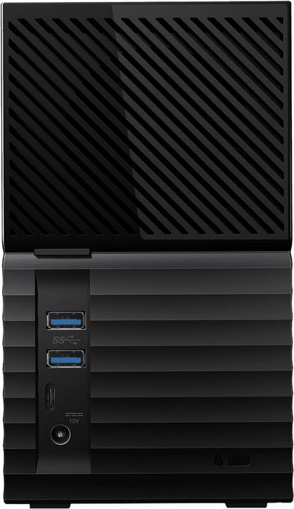 Actual product image WD USB 3.0 HDD My Book Duo, 12 TB, WDBFBE0120JBK (12 TB)