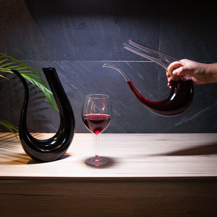 Produktbild Intirilife Wein Dekanter Karaffe U-Form (0.75 l)