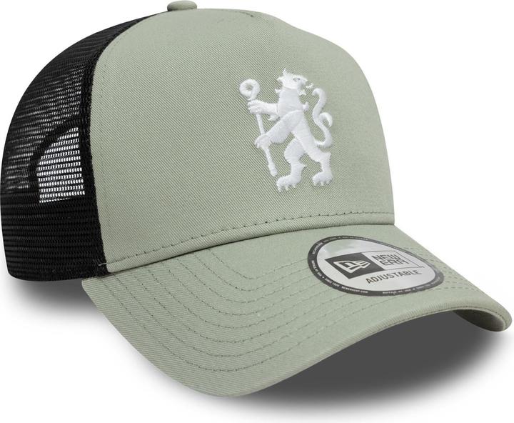 Produktbild New Era A-Frame Mesh Trucker Cap - FC Chelsea green pastel
