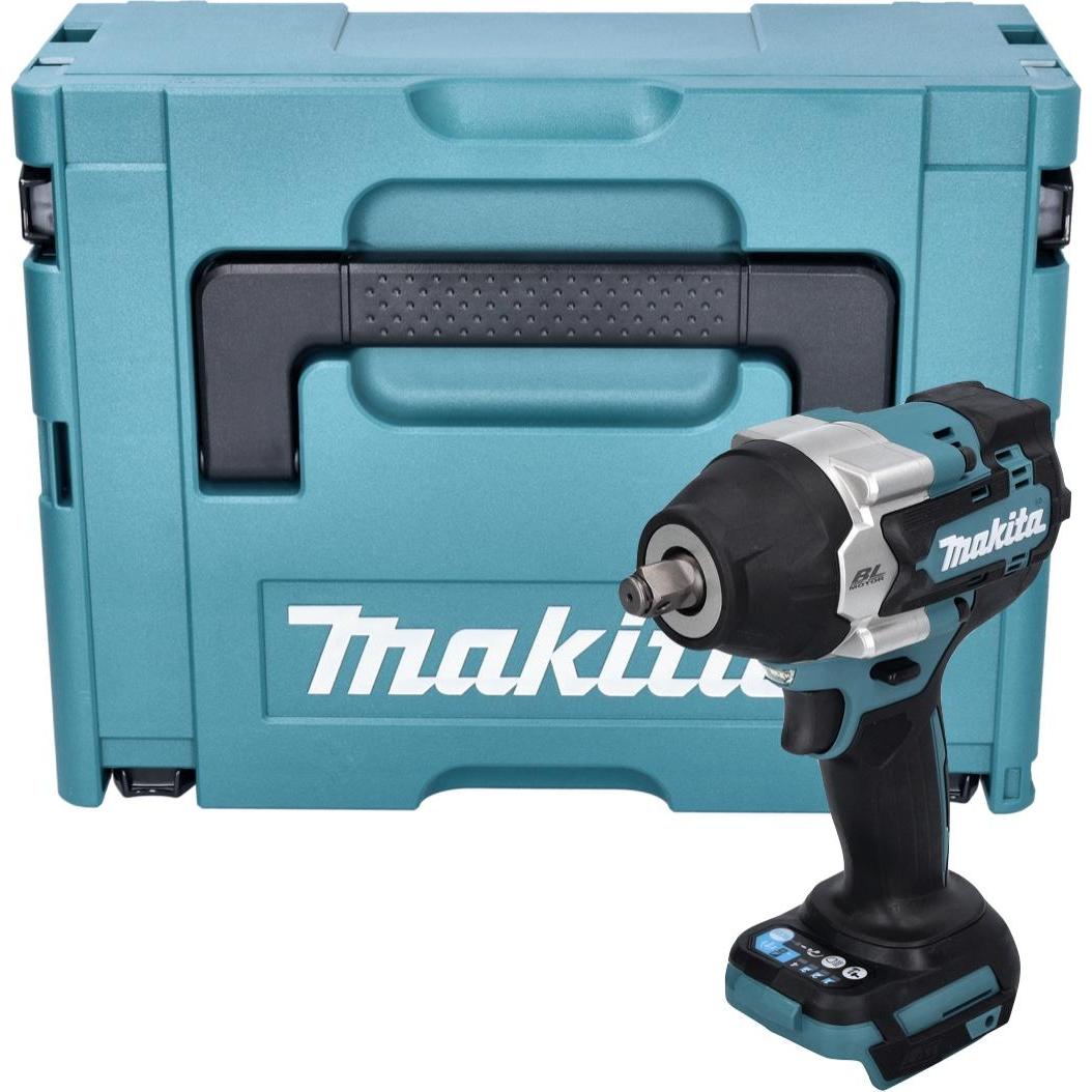 Thumbnail - Makita, Bohrmaschine + Akkuschrauber, DTW 700 ZJ Akku Schlagschrauber 18 V 700 Nm 1/2" XPT Brushless + Makpac - ohne Akk...