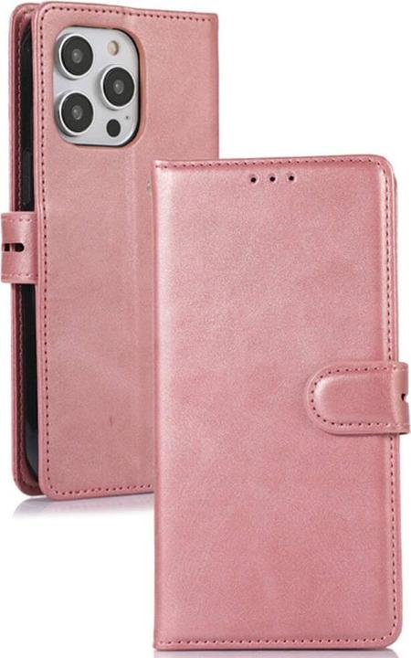 Cover-Discount iPhone 15 Plus - Premium Handyhülle Etui rosa (Apple iPhone 15 Plus)