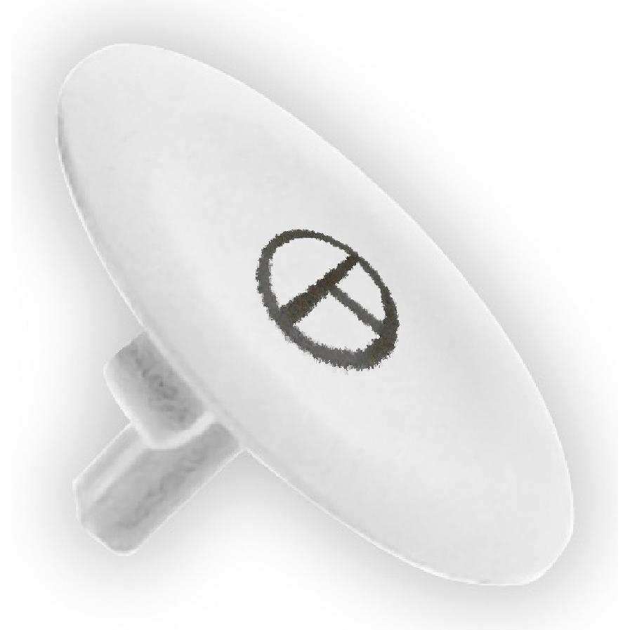 Schneider Electric Tastenschild, weiss, Beschriftung T für ZBA145 (ZBA145)