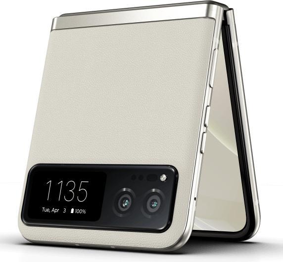 Actual product image Motorola Razr 40 (256 GB, Vanilla cream, 6.90", SIM + eSIM, 5G)