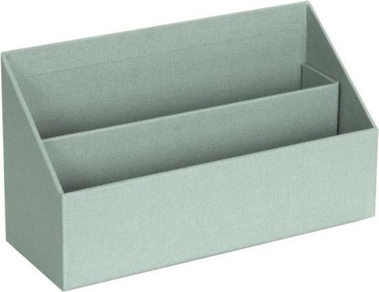 Produktbild Bigso Briefständer Leinenbezug George Tray Teal