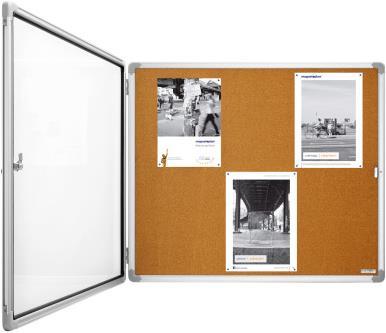 Image du produit Magnetoplan Vitrine intérieure en liège