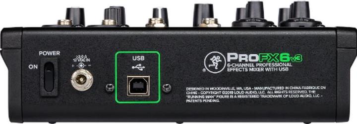 Produktbild Mackie ProFX6v3 (Studio- und Livemixer)