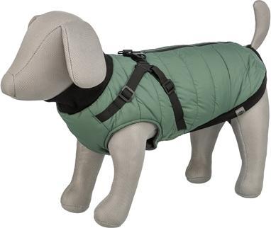 Image du produit Trixie Pontis coat with harness, S: 40 cm, sage (S, Manteau pour chien)