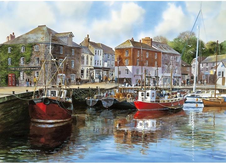 Produktbild Gibsons Puzzle Padstow Harbour 1000 Teile (1000 Teile)